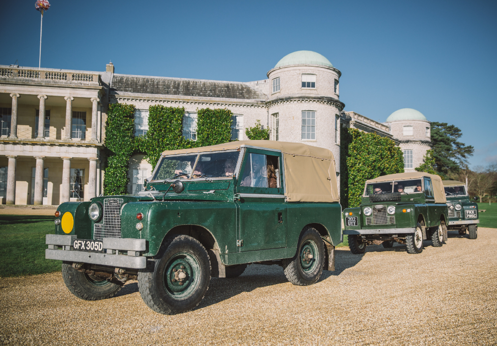 Off road driving at Goodwood